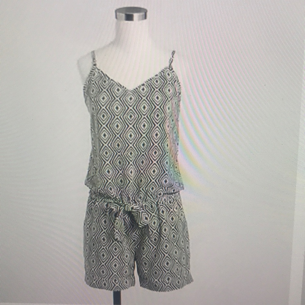 NWT J. Crew Printed Drapey Romper